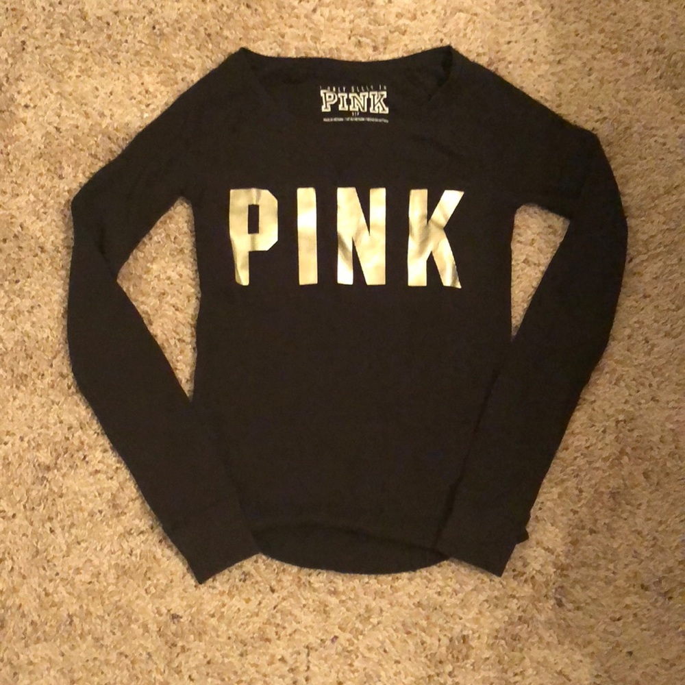 I ONLY SLEEP IN PINK Long Sleeve Pajama Shirt